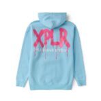 Graffiti Aqua Hoodie