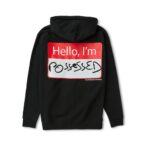 Hello I'm Possessed Zip Up Hoodie - Image 2