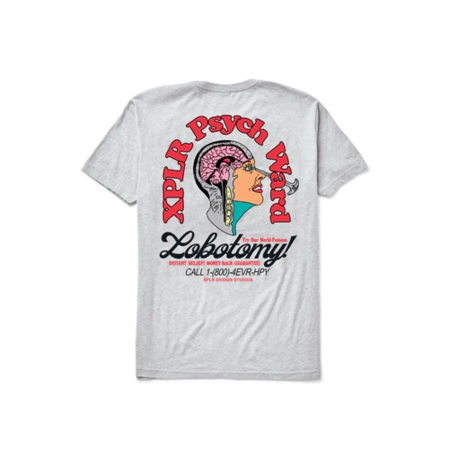 Lobotomy Grey Tee